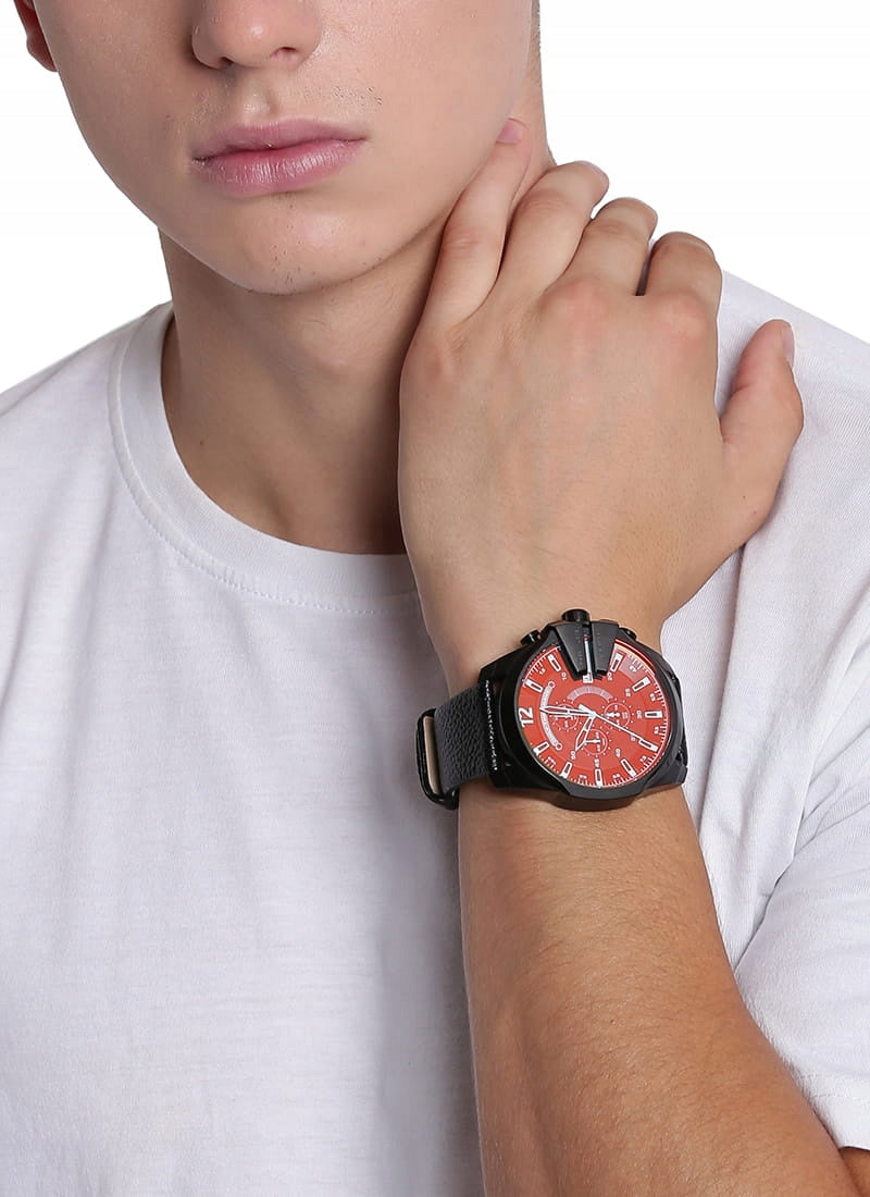 Vyriškas laikrodis DIESEL DZ4323 - MEGA CHIEF Originalus + Dovanų dėžutė