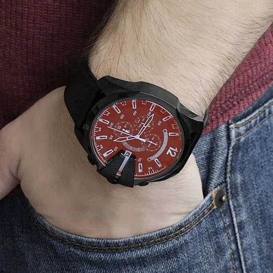 Vyriškas laikrodis DIESEL DZ4323 - MEGA CHIEF Originalus + Dovanų dėžutė