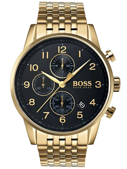 Vyriškas laikrodis HUGO BOSS 1513531 NAVIGATOR - + DOVANŲ DĖŽUTĖ