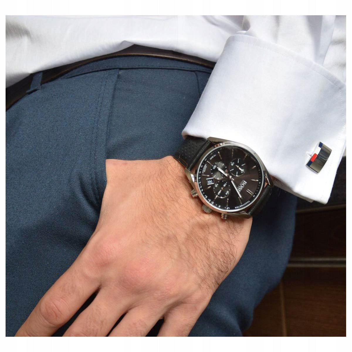 Vyriškas laikrodis HUGO BOSS 1513816 CHAMPION + Dovanų dėžutė Originalus