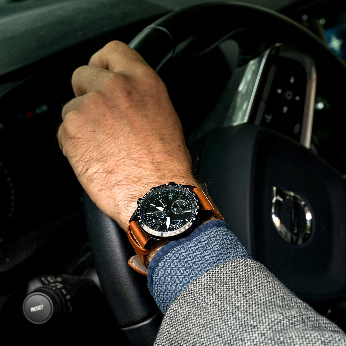 Vyriškas laikrodis HUGO BOSS 1513851 BRANDFIELD zh053a