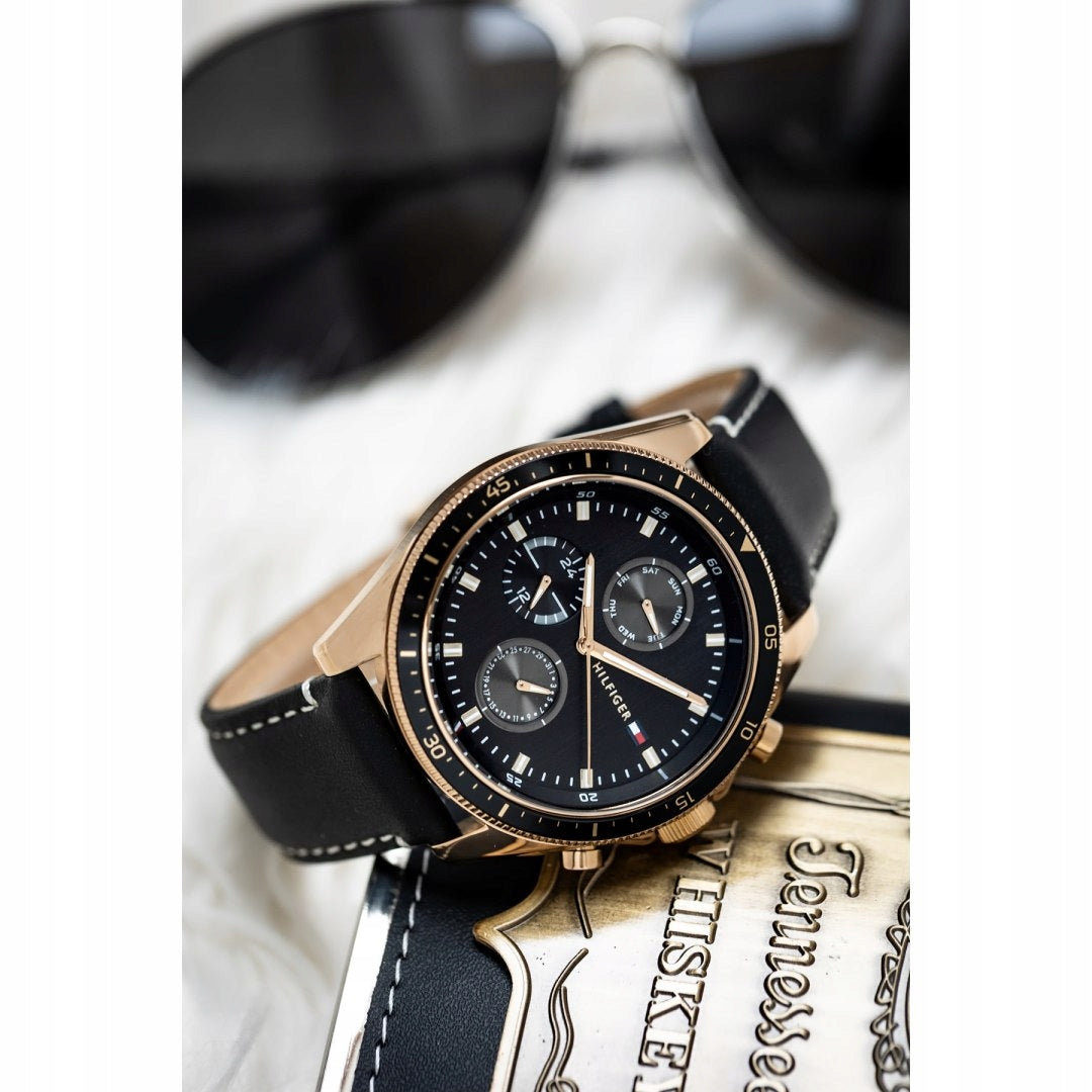 VYRIŠKAS LAIKRODIS TOMMY HILFIGER 1791836 PARKER (zf041c) + DĖŽUTĖ