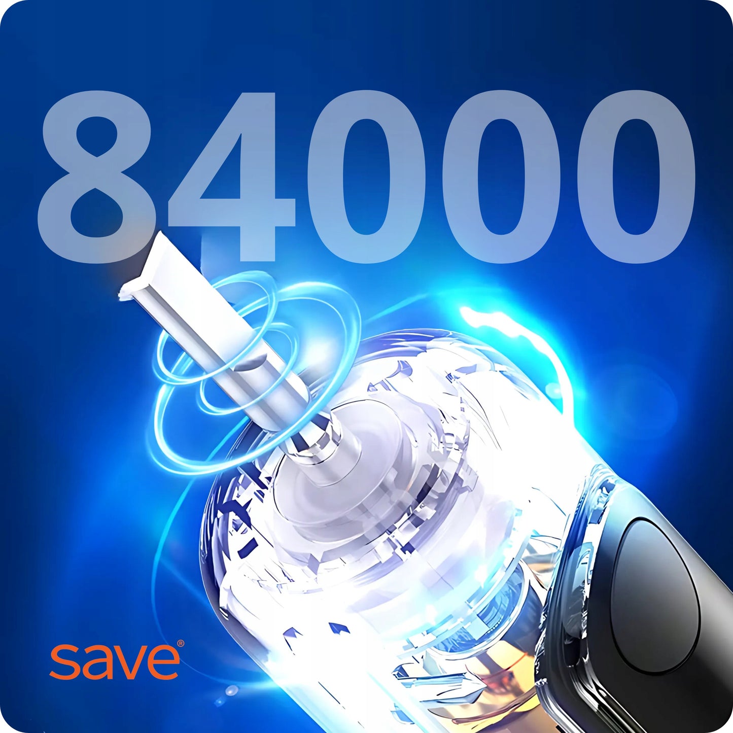 Rinkinys 2x Sonic elektrinis dantų šepetėlis su lenkišku meniu, 6 antgaliai