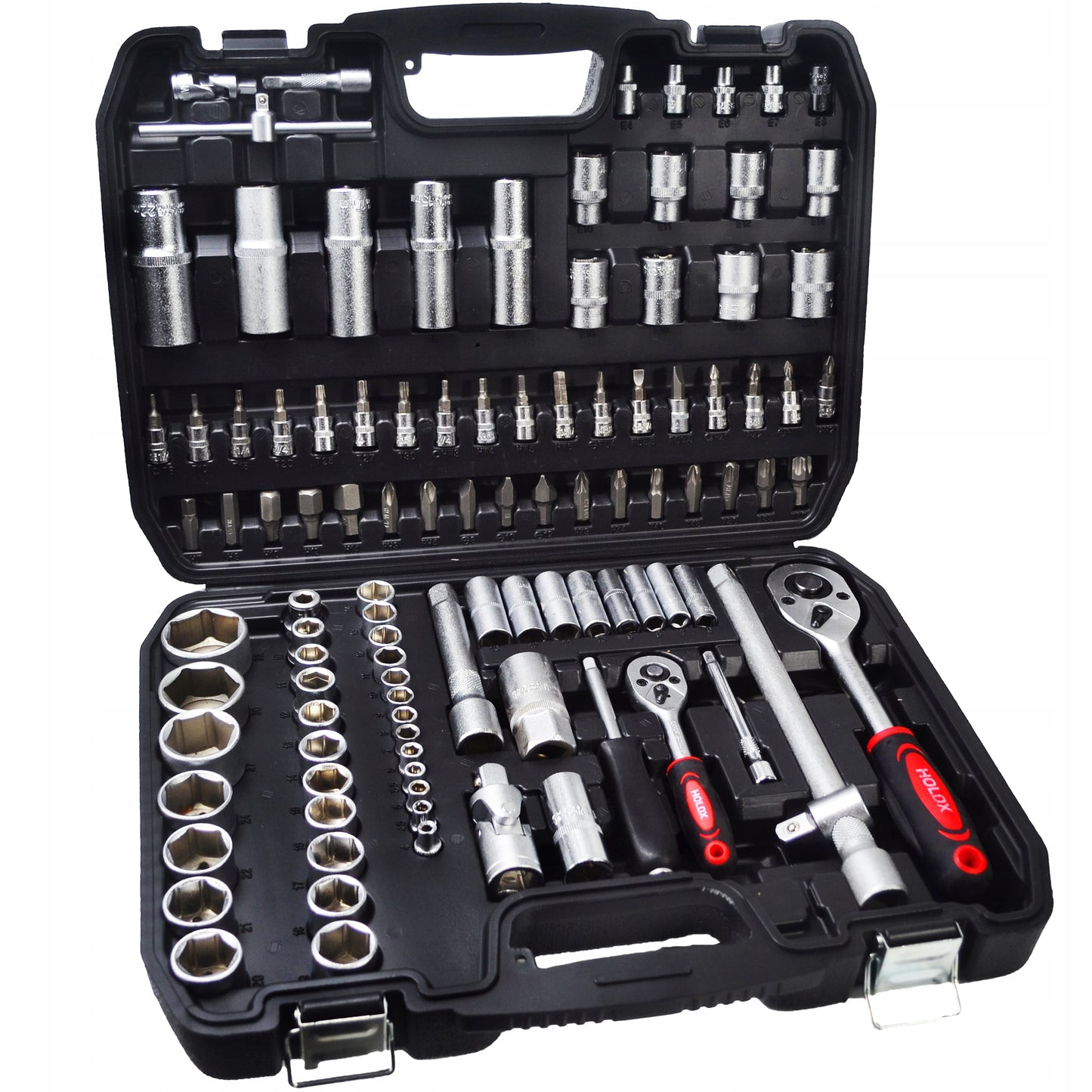 Rinkinys lizdinių raktų 108 elementų HOLDX