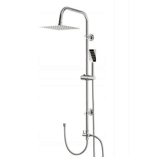 Dušo komplektas, dušo kolonėlė be maišytuvo, skirta dušo kabinai, lietaus dušas 20