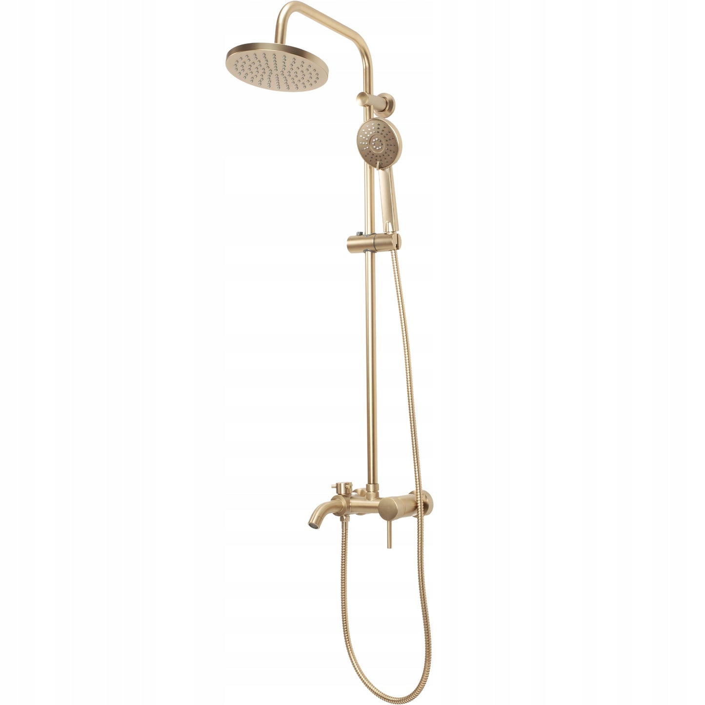Dušo komplektas LUIS Auksas šlifuotas Gold Brush REA