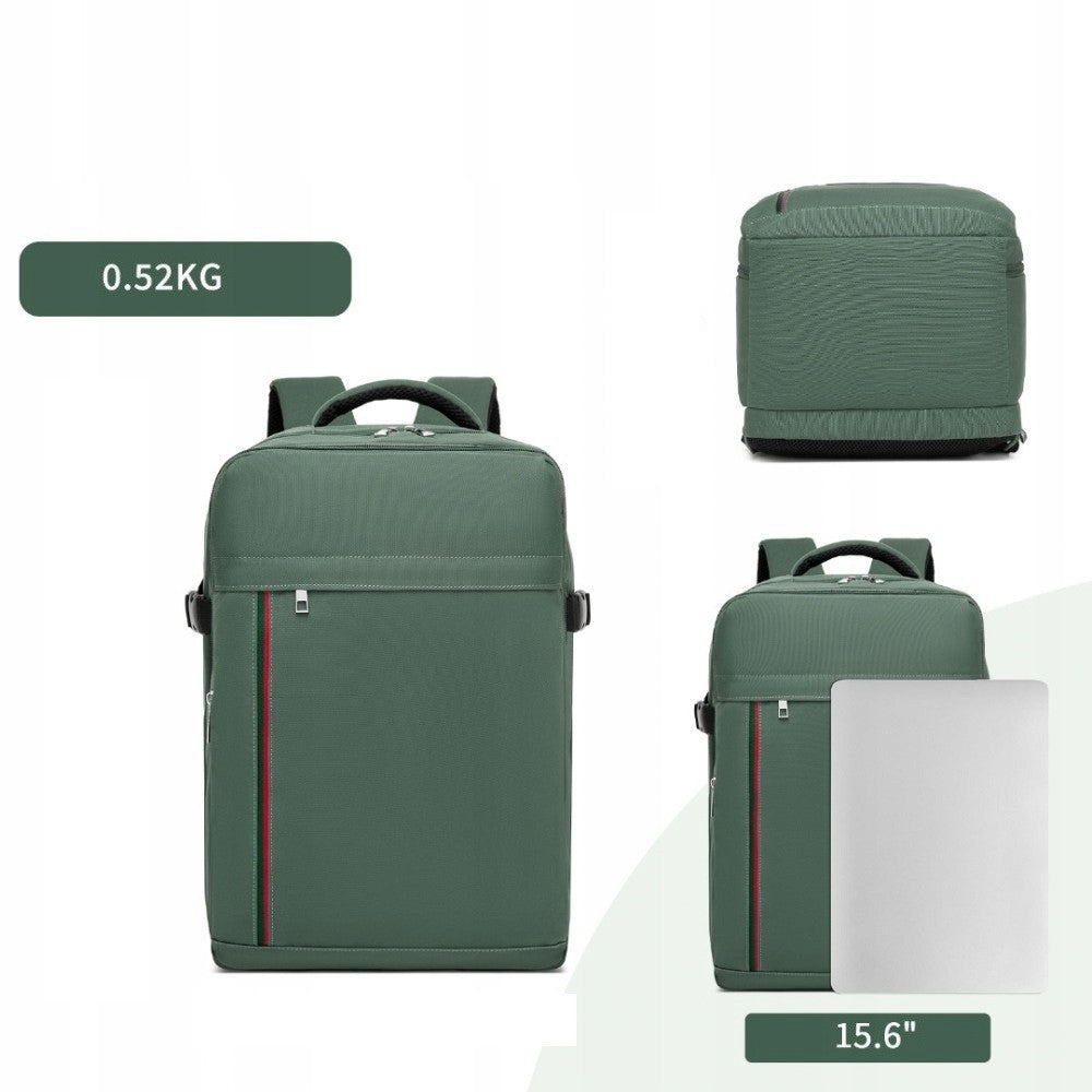 Žalia Kuprinė Rankinė Lėktuvui 40x30x20 RYANAIR Wizz Air Kabininė Rosso