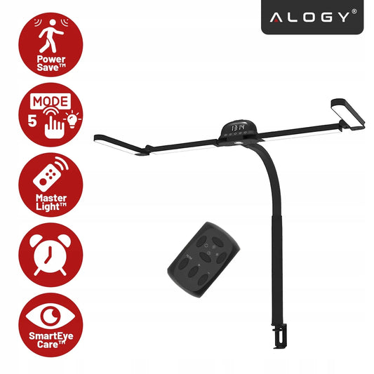 Alogy VisionBar™ LED stalinė lempa, bekontaktė, braižymo, su reguliuojamu ryškumu