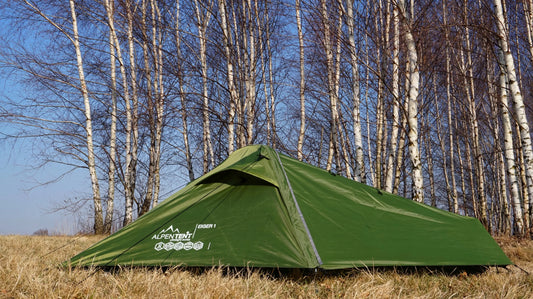 AlpenTent EIGER 1 vienvietė palapinė, ultralengva, 1,5 kg