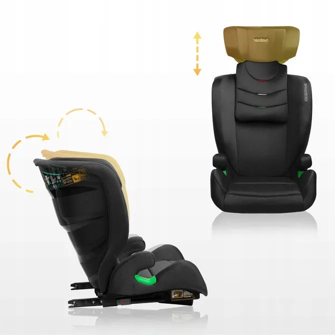 Automobilinė kėdutė Caretero Nimbus ISOFIX, 100–150 cm, 15–36 kg, mėlyna