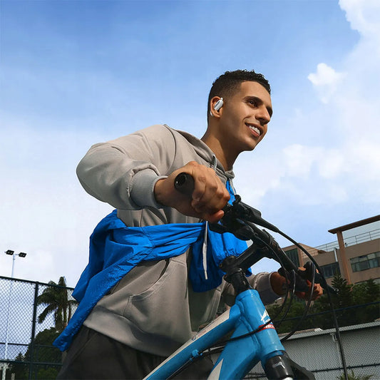 BASEUS Eli Sport 1 belaidės ausinės su laikikliais už ausų, Bluetooth 5.3, OWS