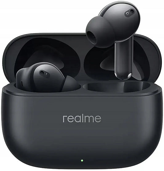 Belaidės ausinės REALME Buds T310 Bluetooth 5.4 ANC juodos