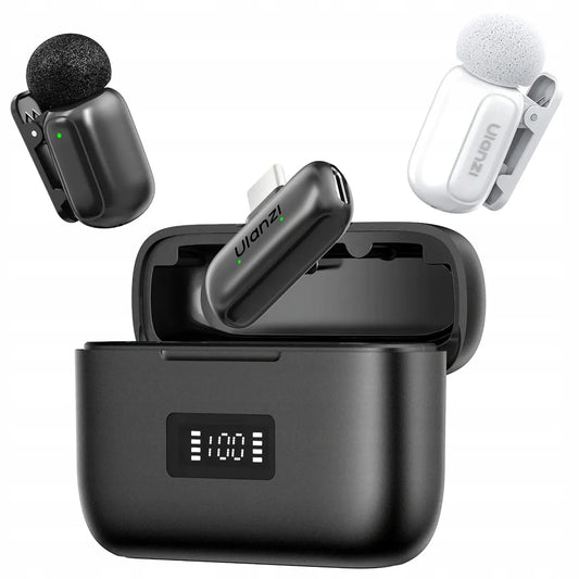Belaidis atlapo mikrofonas Ulanzi A200 USB-C, skirtas Android ir iOS telefonams