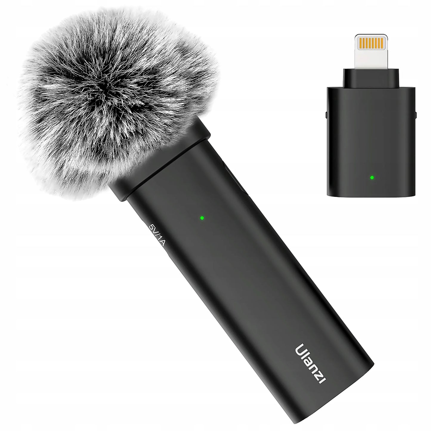 Belaidis atlapo mikrofonas Ulanzi WM-10, skirtas iPhone 14 13 12 BLUETOOTH