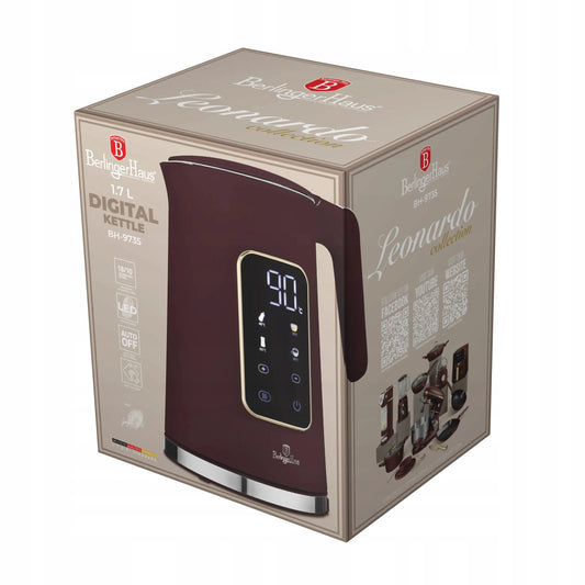 Berlinger Haus BH-9735 Leonardo skaitmeninis virdulys, 1,7 l