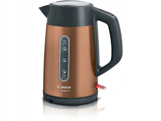 Bosch TWK4P439 elektrinis virdulys, 2400 W, 1,7 l, geltonos ir auksinės spalvos