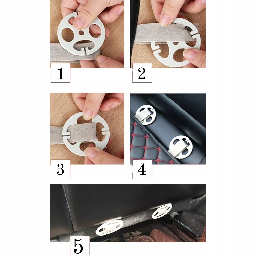 Apsauginė kilimėlis po automobilio kėdutę, universali, 2 vnt.