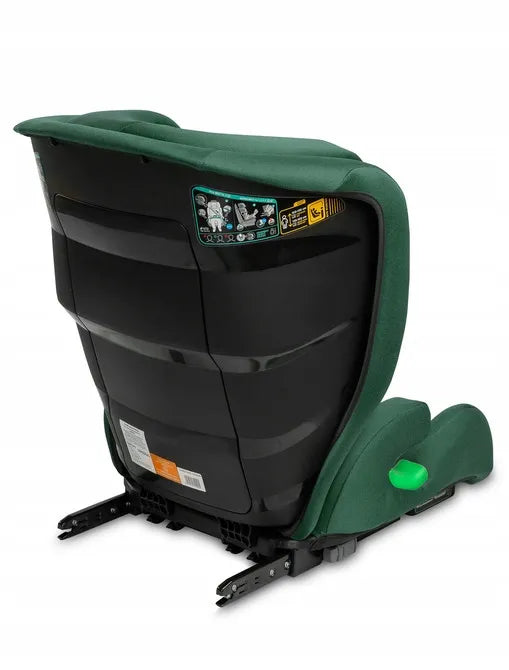 Caretero Nimbus automobilinė kėdutė, ISOFIX, 100–150 cm, žalia