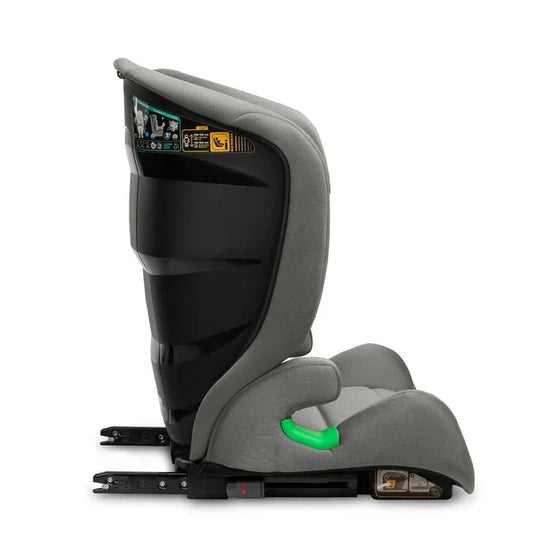 Caretero Nimbus ISOFIX automobilinė kėdutė, 100–150 cm, pilka