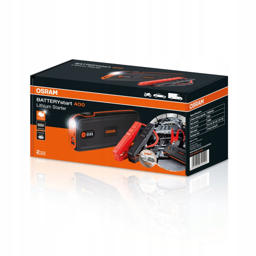 Osram Ličio paleidimo įrenginys 400 12V 16800mAh