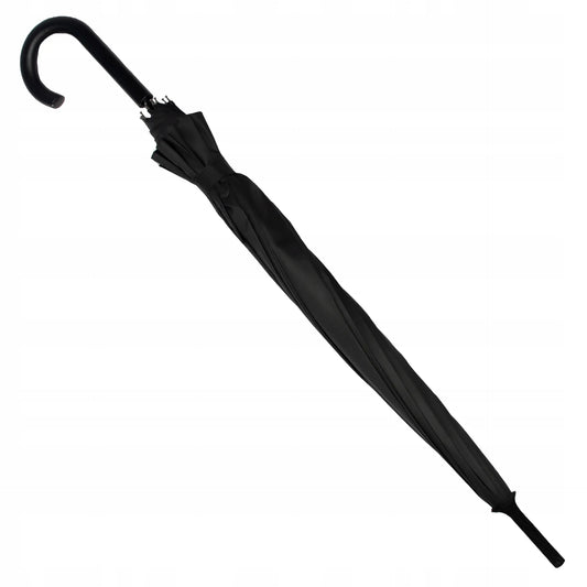 Didelis automatinis skėtis Captain Mike 125 cm, juodas