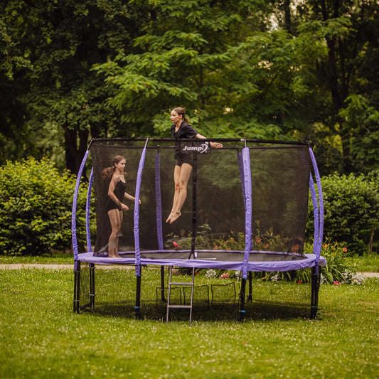 Didelis saugus sodo batutas vaikams Maxy Comfort + 14FT JUMPI