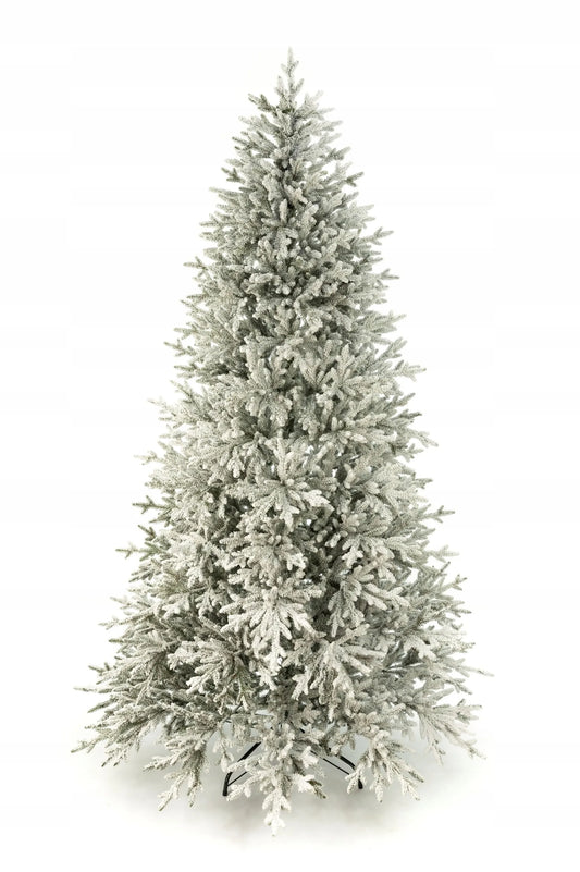 Dirbtinė eglė NATURA su 3D sniegu PREMIUM, 250 cm, 100 % PE