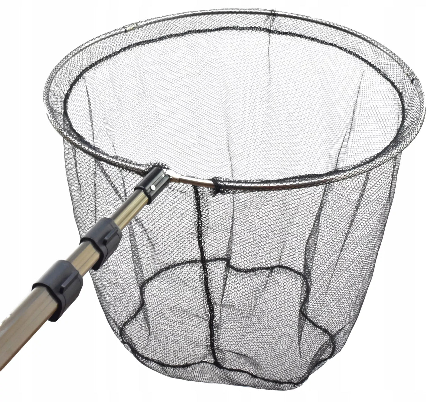 Ilgas teleskopinis meškeriojimo graibštas 335cm x 50cm apvalus neco