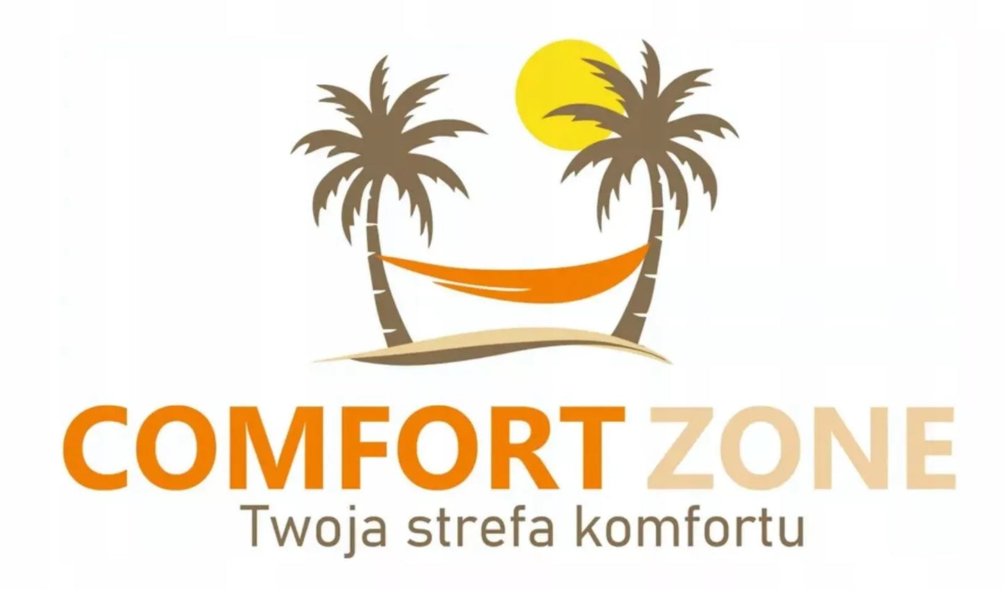Dvivietis hamakas su stovu Comfort Zone Boho pilkas 200 kg
