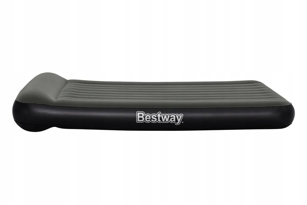 Dvivietis pripučiamas čiužinys su baterine pompa „Bestway TriTech“, 203 × 152 × 30 cm