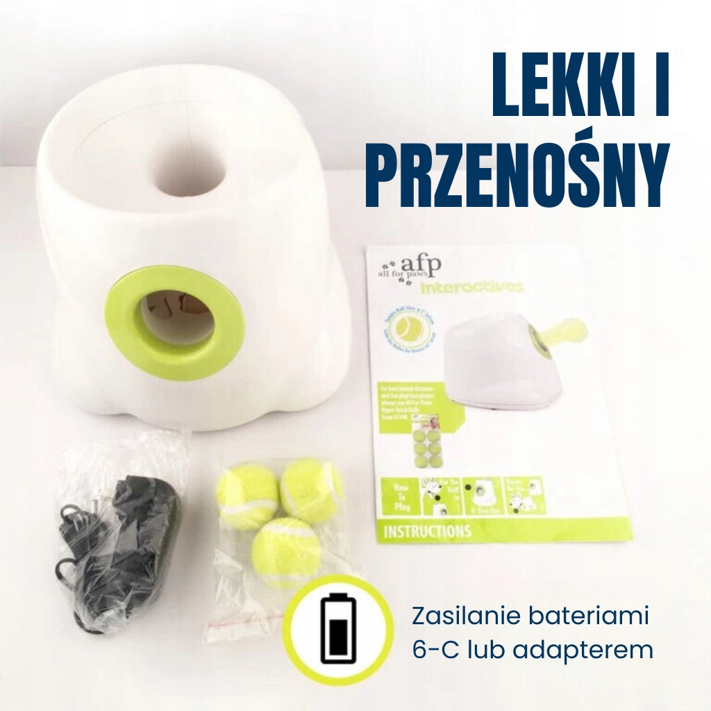 BOT automatinis kamuolių metimo įrenginys šunims L1, kamuoliukai 5 cm