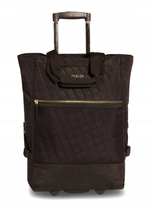 Elegantiškas pirkinių vežimėlis „Punta Wheel Classy“, 33 l
