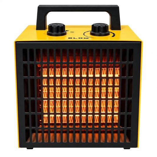 Elektrinis šildytuvas BLOW EH-02, 2000 W, termoventiliatorius su termostatu