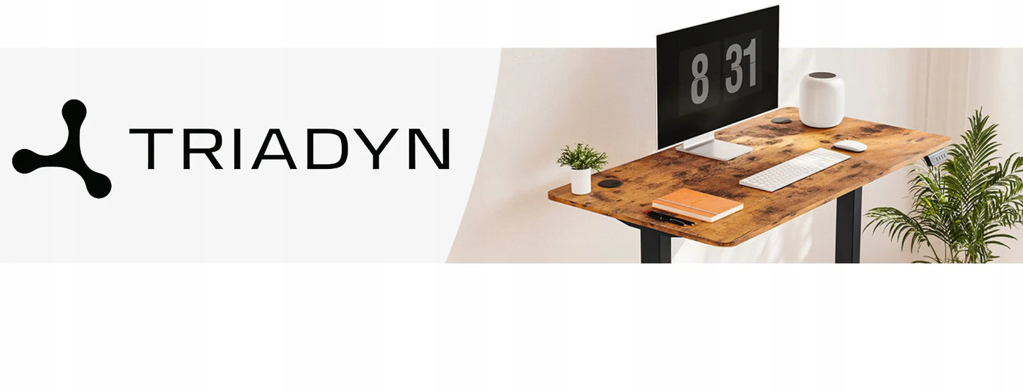 Elektrinis stalas Triadyn WorkBase 1407 su reguliuojamu aukščiu 140x70 cm