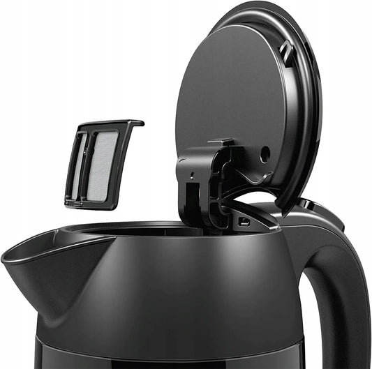 Elektrinis virdulys Bosch TWK3P423, 2400 W, 1,7 l, juodas