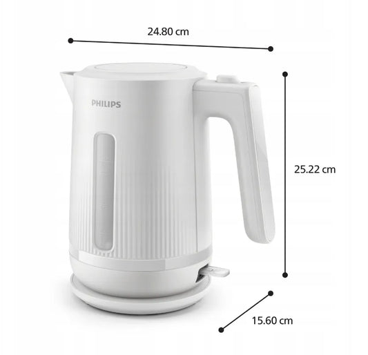 Elektrinis virdulys „Philips Serija 3000“ HD9411/00, 2200 W, 1,7 l, baltas