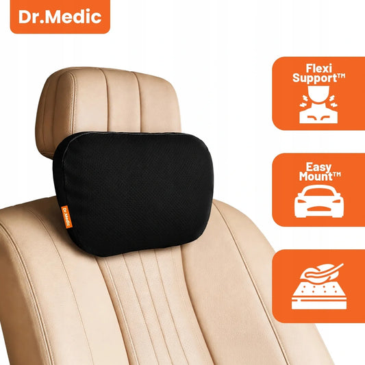 Ergonominė automobilinė ir biuro pagalvėlė galvai, kaklui bei sprandui