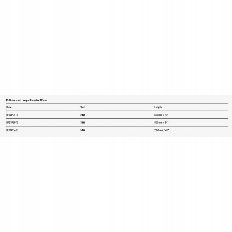 T5 liumeninis vamzdelis T5 Arcadia D3 DRAGON 14% 24W