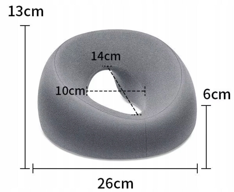 Ergonomiška kvėpuojanti pagalvėlė veidui masažui gulėti ant pilvo