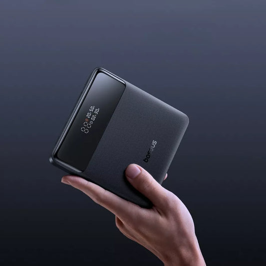 Galingas išorinis akumuliatorius BASEUS 20000mAh QC 4.0 USB-C PD 100W