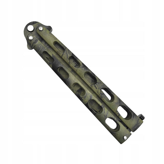 Kandar balisong peilis Butterfly dekoruotas