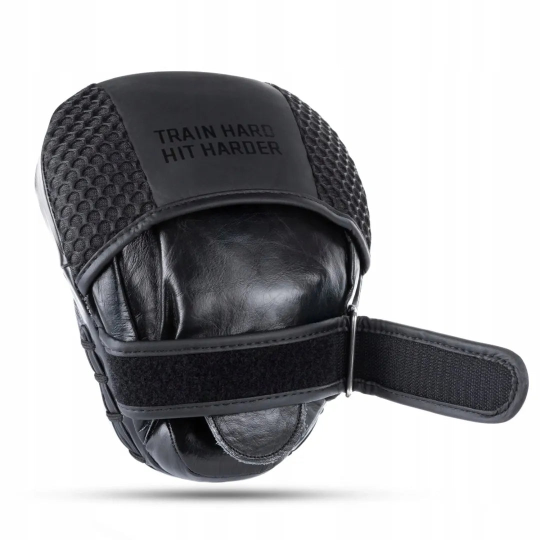 Mini trenerio letenos iš natūralios odos | Black Leather
