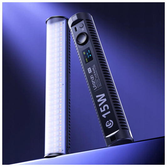 Nešiojama RGB LED vaizdo lempa ULANZI B15RGB studijiniam apšvietimui