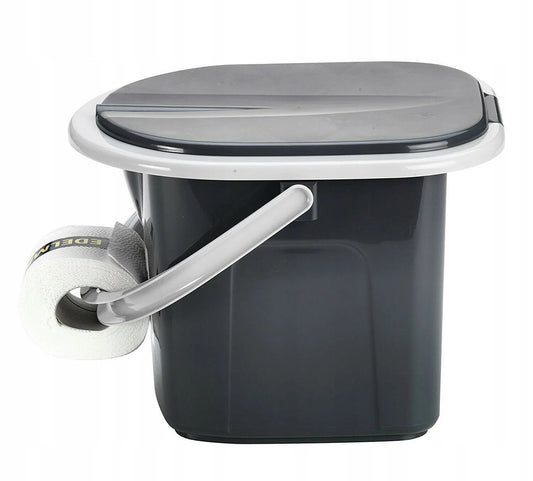 Nešiojamas turistinis tualetas – WC sodo nameliui – kibiras – 15,5 l
