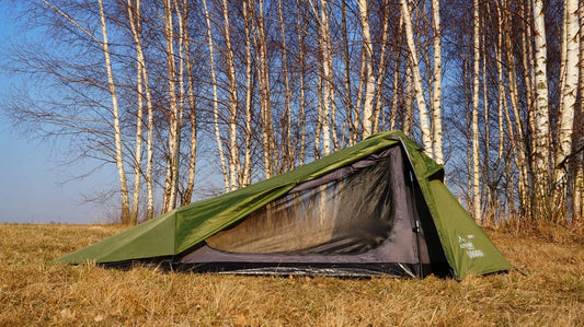 Palapinė AlpenTent MONT 2 Ultralight 2 asmenų TIK 2,4 kg