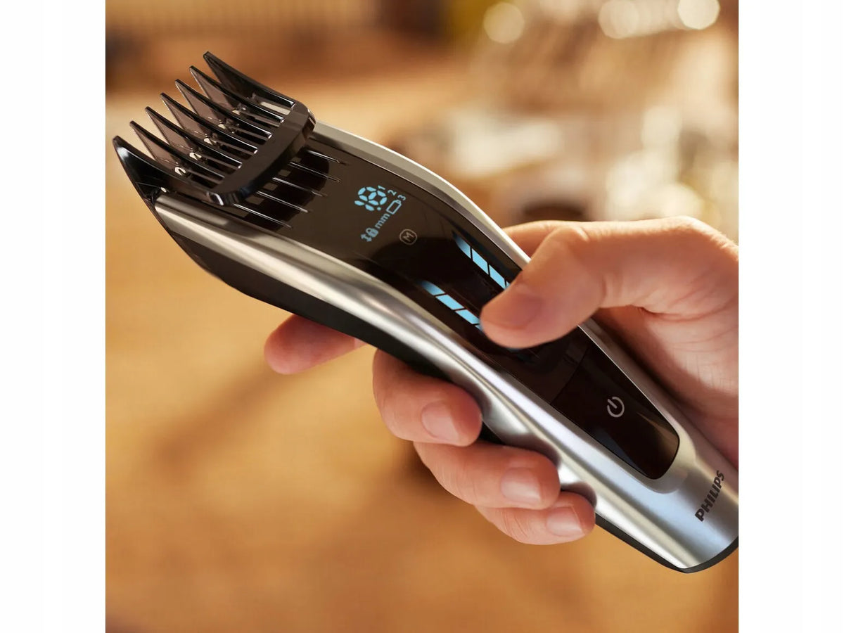 „Philips Series 9000 HC9450/15“ plaukų kirpimo mašinėlė, veikia iki 120 min.