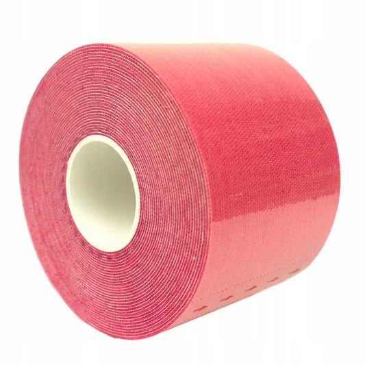 Saltec PRIME TAPE rožinė kinesiotapingo juosta, 5 cm × 5 m