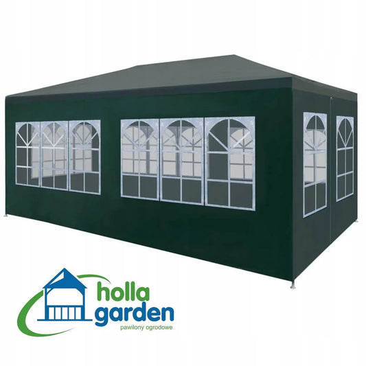 Sodo paviljonas prekybinė palapinė renginiams 3x6 m + 6 šoninės sienelės
