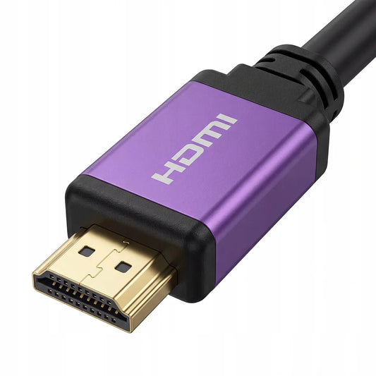 Spacetronik sertifikuotas juodas UHS HDMI 2.1 8K 48 Gbit/s kabelis, 10 m
