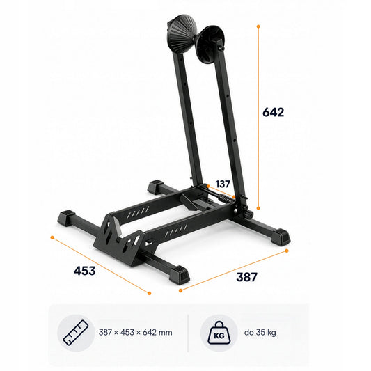 Sulankstomas dviračių stovas Boste F1 laikiklis dviračiui 20-29'' 35 kg